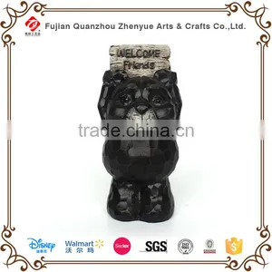 Welcome Ornament Polyresin Bear Garden Sculpture thumbnail-1