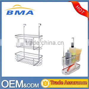 Kitchen Bakset Over The Cabinet Door Steel Wire Storage Basket thumbnail-1