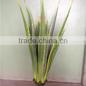 Factory Wholesale Fake Sanseviera Plant/agave Bonsai Plant Tree thumbnail-2