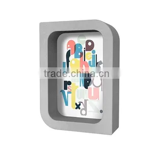 New Design Two Cambered Corner Concrete Paper Photo Frame thumbnail-2