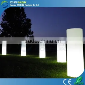 GLACS Control RGB True Color Changing LED Decoration Floor Lamp Cylinder Lamp Pillars thumbnail-1