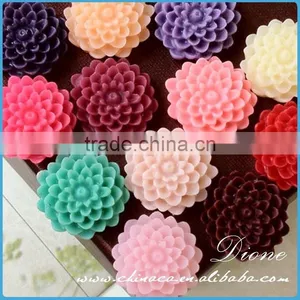 Factory Wholesale Flower Resin Cabochons Resin Flower thumbnail-1