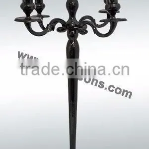 Black Candelabra Centerpieces thumbnail-2