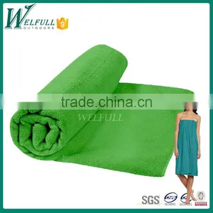 Green Hot Microfiber Fitness Sports Yoga Towel(140*90cm) thumbnail-1