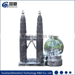 Business Gift Twin Towers Snow Ball thumbnail-1