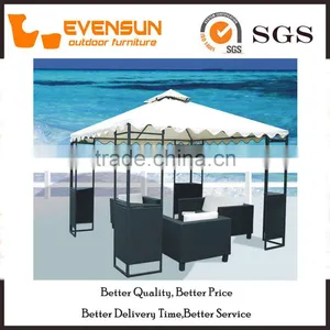 High Quality Garden Gazebo Rattan thumbnail-1