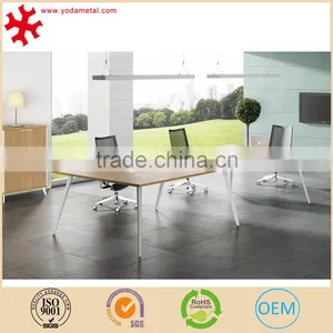 Modern Wooden Meeting Table thumbnail-1