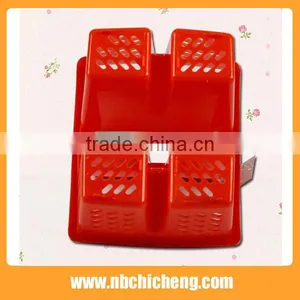 Bath Plastic Storage Holder Colors Storage Basket thumbnail-1