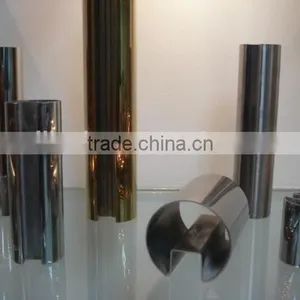 Hardware Product AISI304/316 Stainless Steel U-Shape Channel Pipe for Interior and Exterior Stairs thumbnail-1