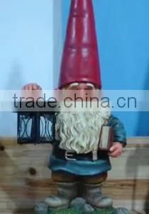 Labor Dwarf Resin Figurine for Garden Decorative Resin Crafts thumbnail-1