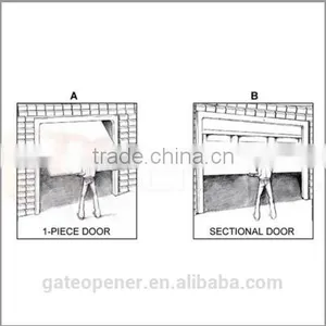Garage Door Opener Remote Control With Chain and Sprocket thumbnail-3