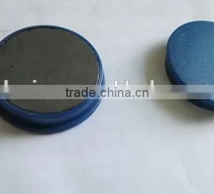 Small Plastic Coated Magnet,round Magnetic Button,whiteboard Accessories thumbnail-5
