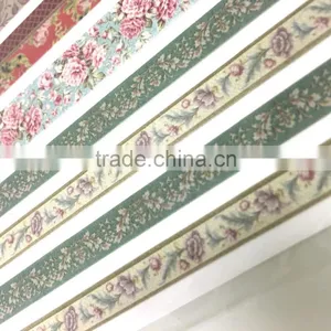 Retro Glitter Sticky Border, Retro Fashion Sticky Border, Rustic Style Glitter Border Sticker thumbnail-4