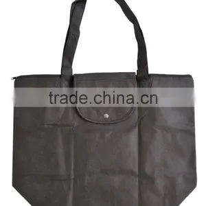 Black and Blue Foldable Zippered Totes Grocery Shopping Bags thumbnail-2