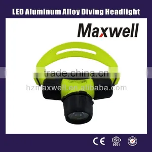Led Aluminum Alloy Diving Headlight thumbnail-1