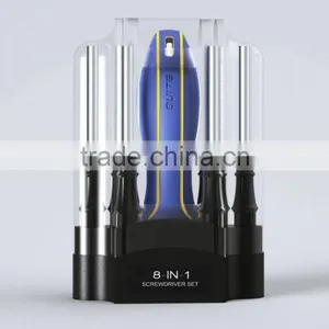 CR-V 8 IN 1 Multifunctional Screwdriver Set PH1 PH2 PH3 thumbnail-2