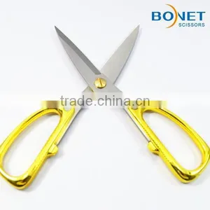 S11009 FDA Qualified 7-5/8" Traditional China Scissor Gold Tailor Scissor thumbnail-5