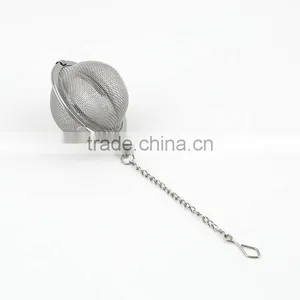 Tea Strainer Stainless Steel Wire Mesh Tea Infuser Strainer Kettles Locking Spice Egg Shaped Tea Ball Strainer thumbnail-1