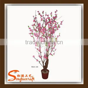 Manufacturer China Artificial Cherry Tree Dacorative Indoor Artificial Tree Mini Artificial Cherry Blossom Tree thumbnail-3