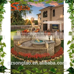 Decorated at Garden and Home Circle Waterfall for Sale thumbnail-1