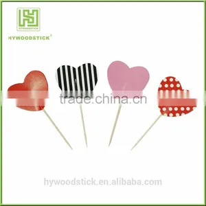 Wooden Toothpick With Heart Shape thumbnail-1