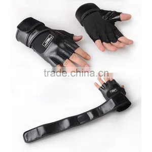 Weight Lifting Gym Gloves Artificial Leather thumbnail-3