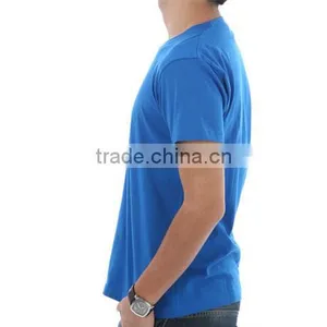 Hot Sale 2016 Plain Dyed Popular Comfortable T-shirt for Men thumbnail-3