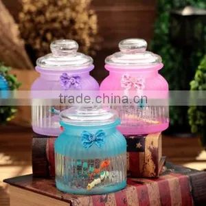 Beautiful Candy Glass Jar Wishing Bottle Cute Glass Cork Wishing Bottle Best Gifts for Her thumbnail-1
