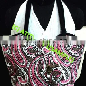 COTTON CANVAS HANDBAGS thumbnail-1