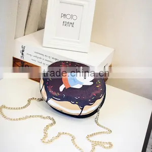 2017 New Cute Cartoon PU Leather Women Ice Small Chain Clutch Crossbody Bags Girl Shoulder Messenger Bag thumbnail-4