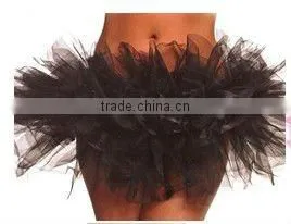 Wholesale Sexy Women Black Party Dance Organza Tutu thumbnail-1