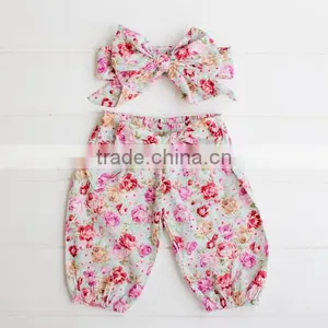 Baby Leggings Wholesale Boutique Children Summer Pants Floral Cotton Baby Girl Short Hot Pants thumbnail-1