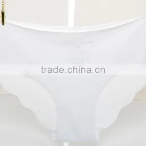 Customized Your Own Brand Lady Briefs Plain Solid Color 72%Polyester 28%Spandex Soft Healthy High Cut Seamless Women Underwear thumbnail-6