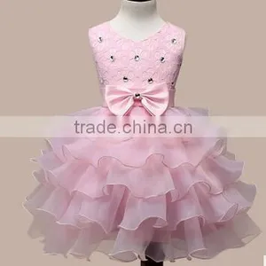 2014 New Children Clothing Polka Dot Summer Dress Vintage Baby Girls Dresses Black/White 3-10 Years 19859 thumbnail-1