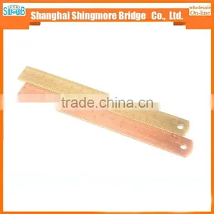 2017 China Hot Sales High Standard 15cm Brass Ruler for Promotion thumbnail-1
