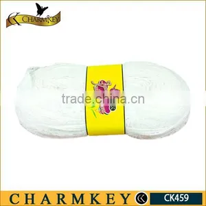 Charmkey Fancy Knitting Yarn Nylon Acrylic Blended Thick Tape Yarn Lace Yarn for Women thumbnail-1
