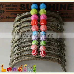 High Quality Colorful Purse Frame Handbag Supplies Metal Purse Frame thumbnail-6