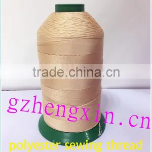 Raw White 210d /2, 100% Polyester Quilting Sewing Thread for Making Mattress thumbnail-2