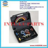 Auto Cooling System RANGER ROVER/LAND R MANIFOLD GAUGE SET USE FOR R1234YF thumbnail-1