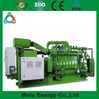 10KW Hot Sale Biogas Generator for Industry With Green Color thumbnail-3