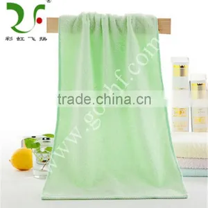 Good Quality 16S Sprial Bamboo Plain Dyed Jacquard Hand Towel thumbnail-4