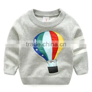 2017 New Design Knitting Patterns Children's Cartoon Sweater thumbnail-1