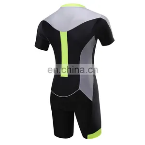 2017 Oem Cycling Compression Sportwear Custom Sublimated Triathlon Suit thumbnail-2