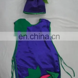 TZ8213 Best Selling Kids Perform Carnival Eggplant Vegetable Costume thumbnail-1