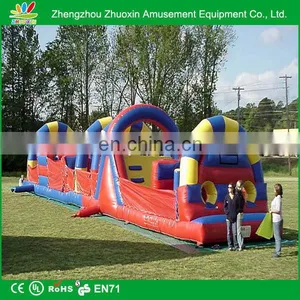 Fun Extreme Challenge Inflatable Kids Outdoor Obstacle Course thumbnail-1