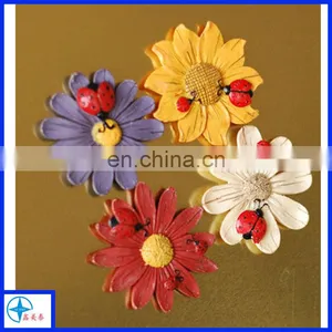 Resin Sunflower Refrigerator Magnets thumbnail-1