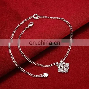 Wholesale Silver Plated Traditional Indian Anklets for Babies Foot Jewelry thumbnail-3