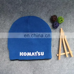 Men Winter Hats Knitting Black Beanie Hat thumbnail-3