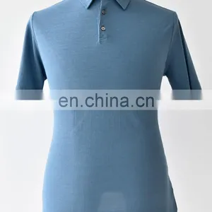 100% Cotton Men Casual Polo T Shirt thumbnail-1