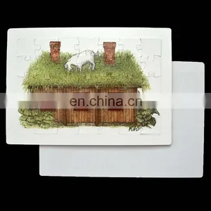 Full Color Printing Custom Design A4 Cardboard Puzzle Jigsaw thumbnail-2